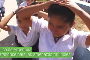 Colegio República de Argentina continúa preparándose para las amenazas múltiples