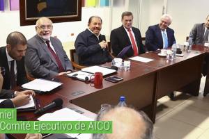 Presidente Daniel se reunió con Comité Ejecutivo de AICO