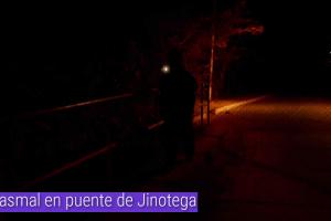 Aparición fantasmal en puente de Jinotega
