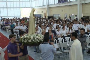 Colegios Parroquiales reciben la visita de la Virgen peregrina de Fátima