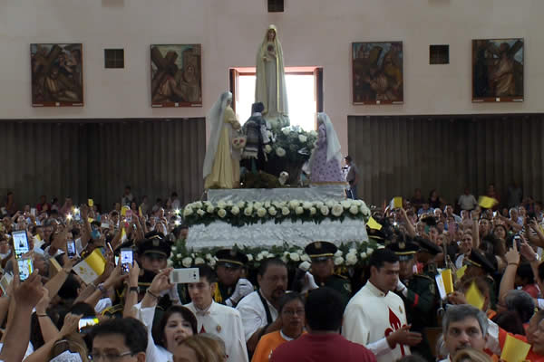 Nicaragua celebró el Centenario de las Apariciones de la Virgen de Fátima