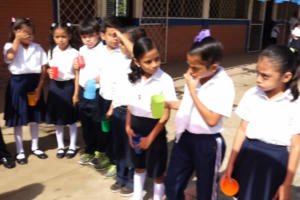 Colegio Hispanidad ejecuta una fuerte campaña de Higiene bucal