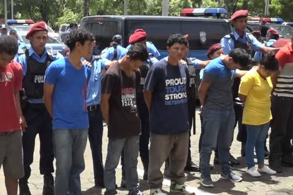 Policía da fuerte golpe a delincuencia en Managua