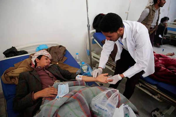 Yemen lucha una incansable batalla contra el cólera