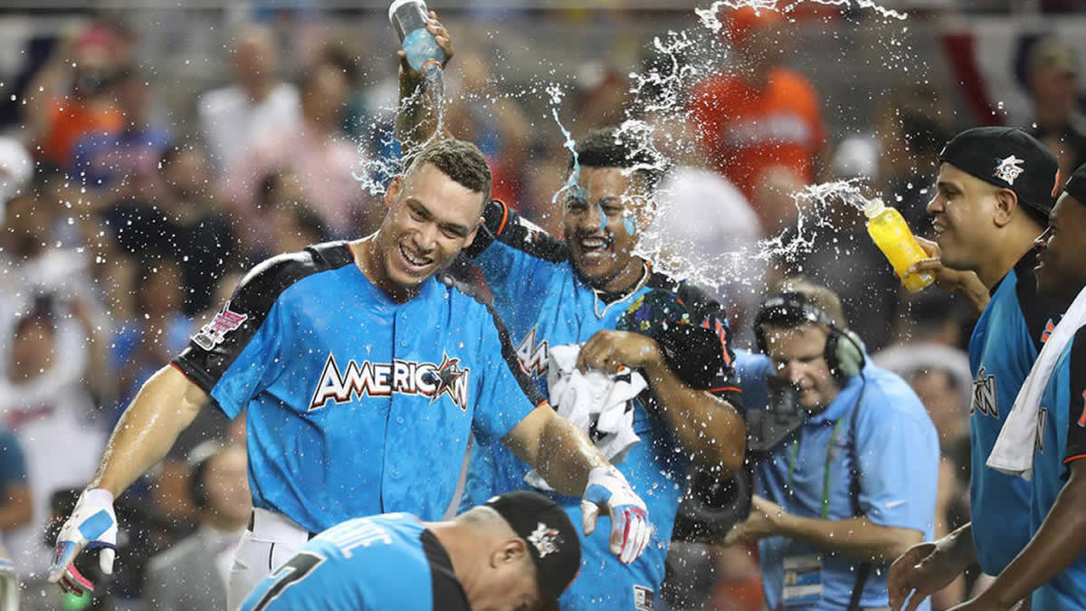 La sensación de Grandes Ligas, Aaron Judge, ganó el Derby de Jonrones