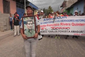 Estelí rinde homenaje al comandante Francisco Rivera “el zorro”
