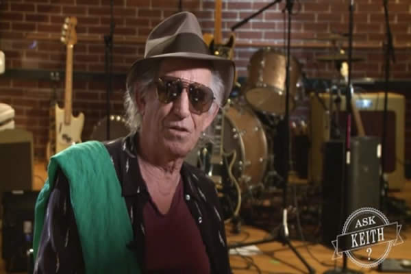 Keith Richards anunció nuevo album The Rolling Stone