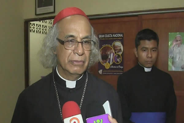 Cardenal Brenes insta Nicaragua a seguir creciendo con o sin Nica Act