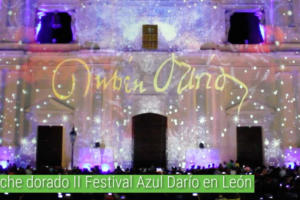 Cierra con broche dorado II Festival Azul Darío en León