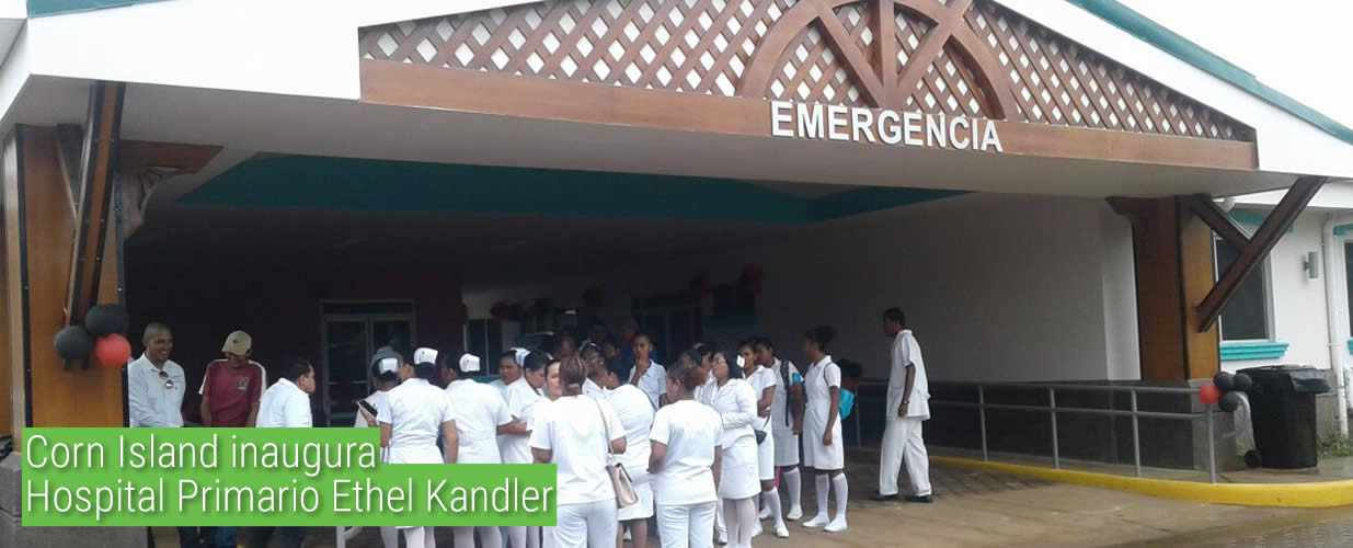 Corn Island inaugura Hospital Primario Ethel Kandler Viva Nicaragua
