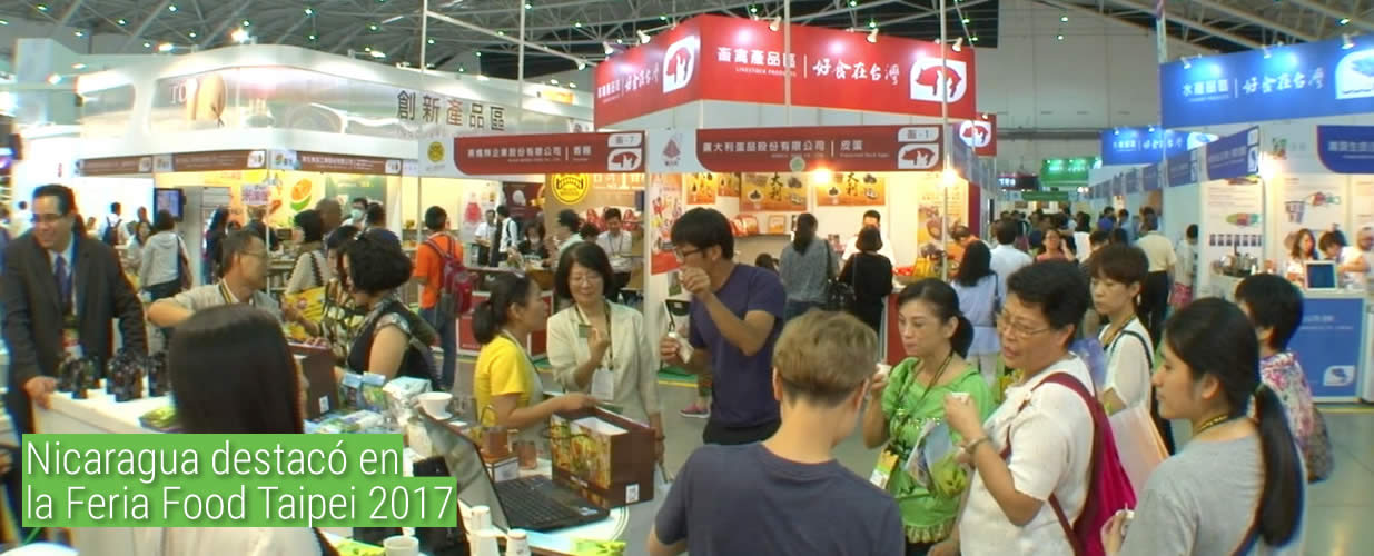 Nicaragua destacó en la Feria Food Taipei 2017 Viva Nicaragua Canal 13
