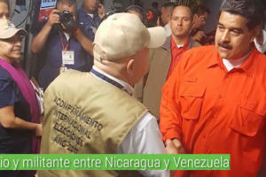 Saludo solidario y militante entre Nicaragua y Venezuela