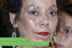 Rosario lamenta el fallecimiento del Compañero Francisco D'Escoto Brockmann