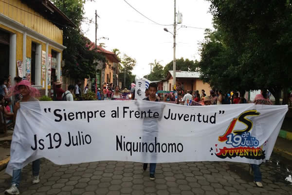 Niquinohomo también respalda a candidatos de la Alianza Unida, Nicaragua Triunfa