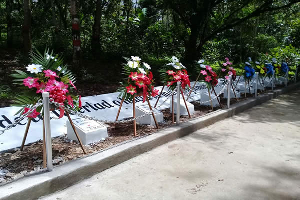 Matagalpinos depositan ofrendas florales a héroes de Pancasan 