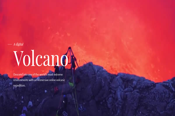 Coloso de Masaya, ahora en “volcán online” por Sam Cossman 