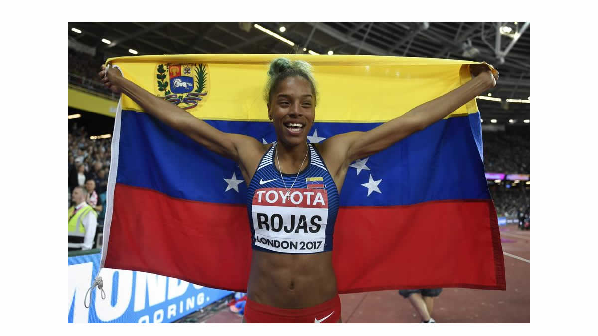 Yulimar Rojas logró su presea dorada en Mundial 