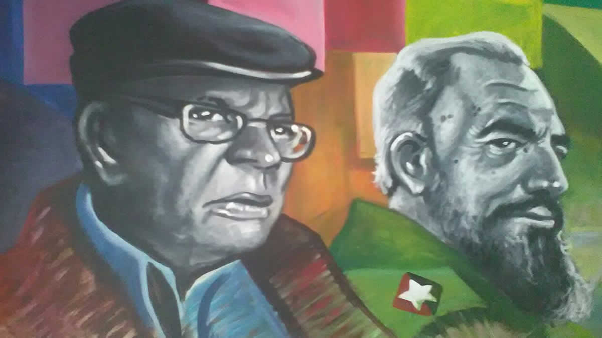 Juventud Sandinista reafirma compromiso con Comandante Tomás y el Comandante Fidel Castro