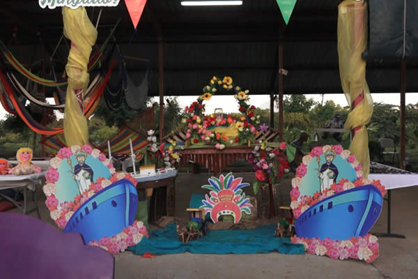 Parque Nacional de Feria se llenó de fervor con Feria en honor a Santo Domingo de Guzmán