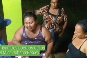 Familias identifican tres cuerpos de los pescadores del Miss Johana Betsey