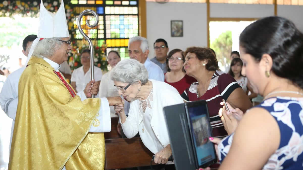 Cardenal Leopoldo Brenes preside eucaristía en honor a San Agustín