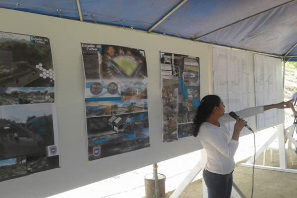 Autoridades matagalpinas presentan proyecto complejo deportivo “Carlos Fonseca”