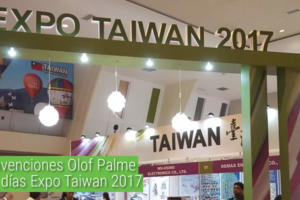 Centro de Convenciones Olof Palme albergara tres días Expo Taiwán 2017