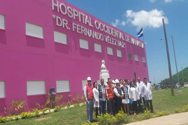 Nuevo Hospital Occidental de Managua Dr. Fernando Vélez Paíz avanza 93% de construcción 