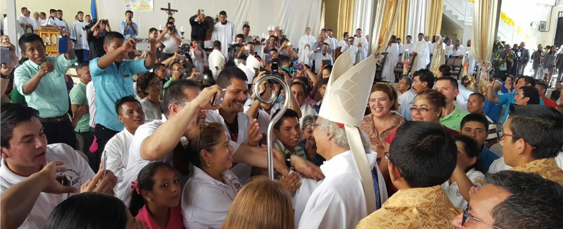 Cardenal Leopoldo Brenes clausura de la fiesta misionera 2017 en Matagalpa