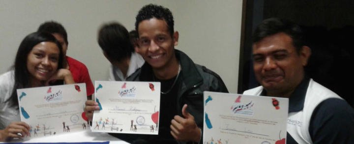 Jóvenes del Movimiento Deportivo Alexis Arguello reciben reconocimientos