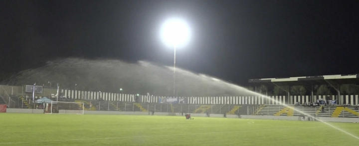 Estadio "Cacique Diriangén" cuenta con sistema de iluminación de primera