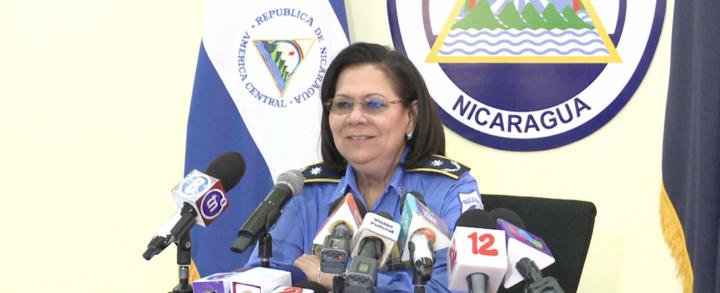 Comisionada General de Tránsito Vilma Reyes brinda informe policial