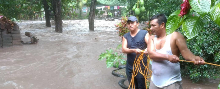 Carretera a "El Rama" con afectaciones por Tormenta Tropical
