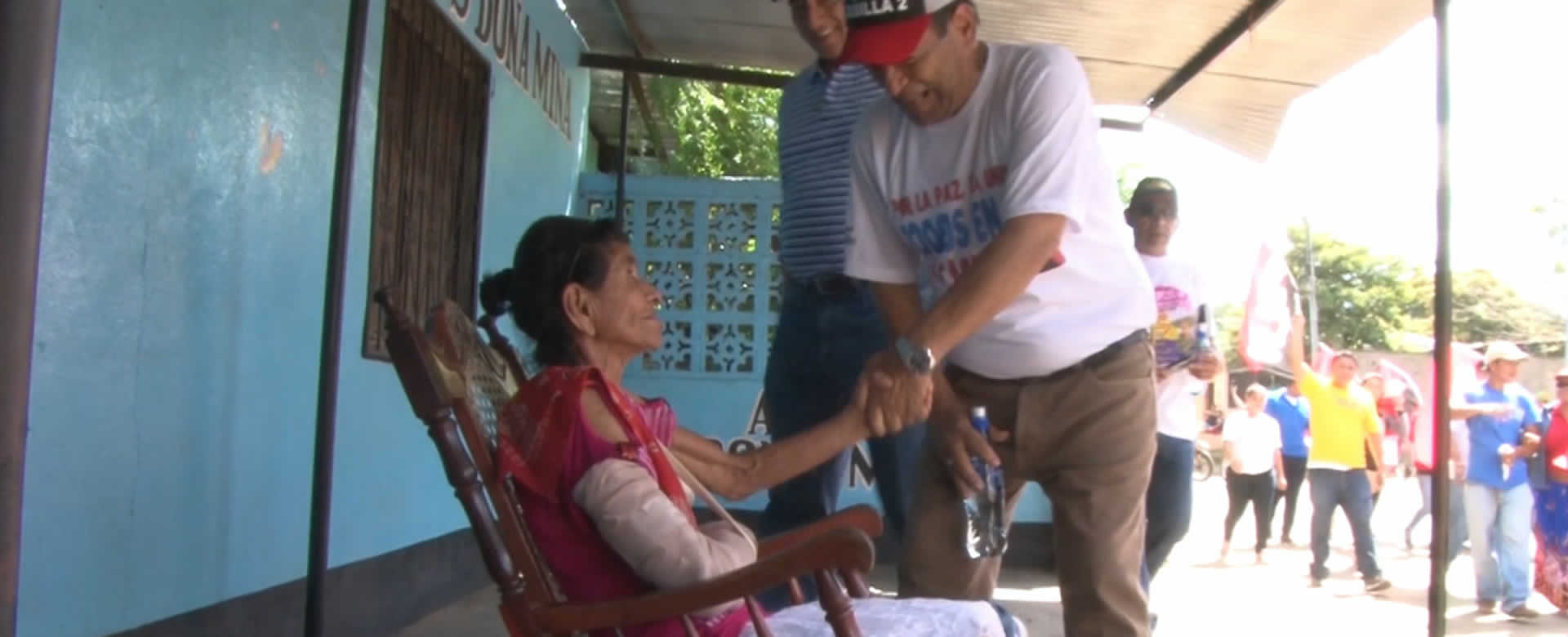 Candidat@s FSLN visitan puerta a puerta a las familias de Tipitapa