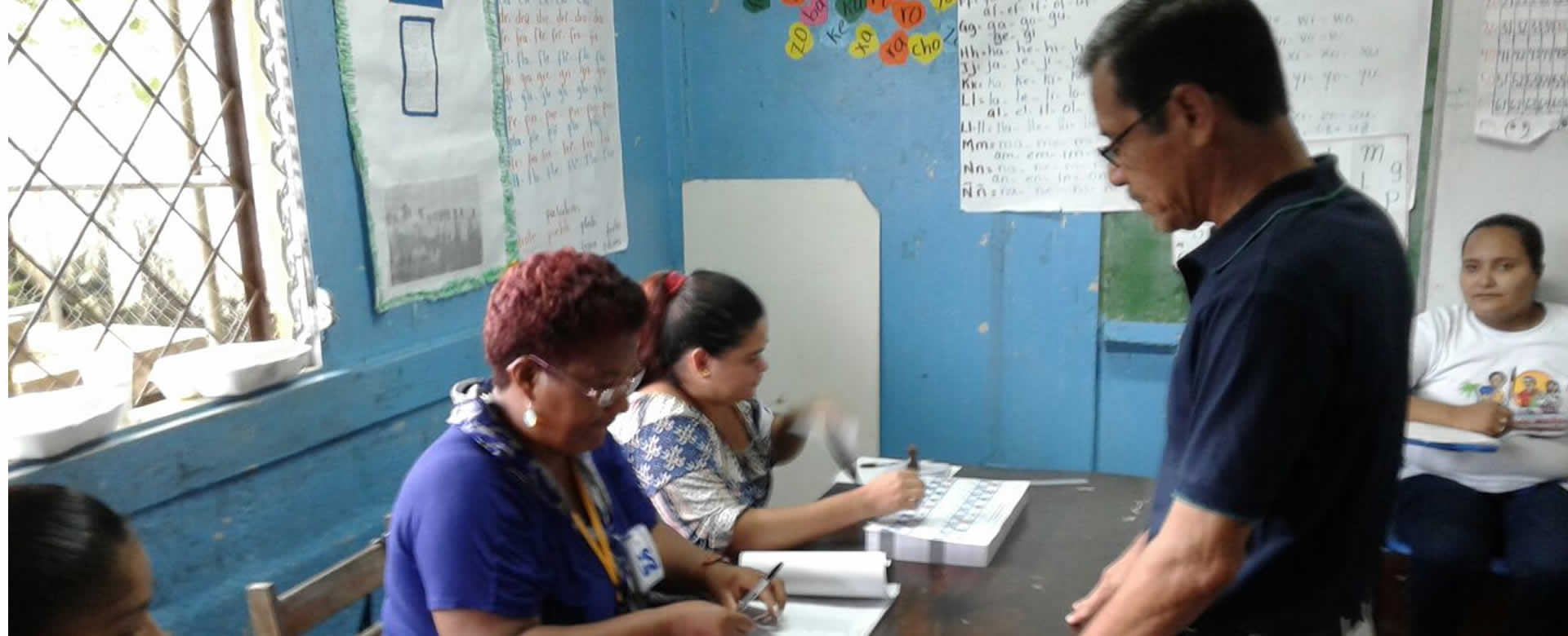 Candidato de la Alianza Unida, Nicaragua Triunfa en Bluefields "Gustavo Castro" ya completo su derecho al voto