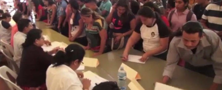 Estudiantes de Madriz reciben Bono Solidario