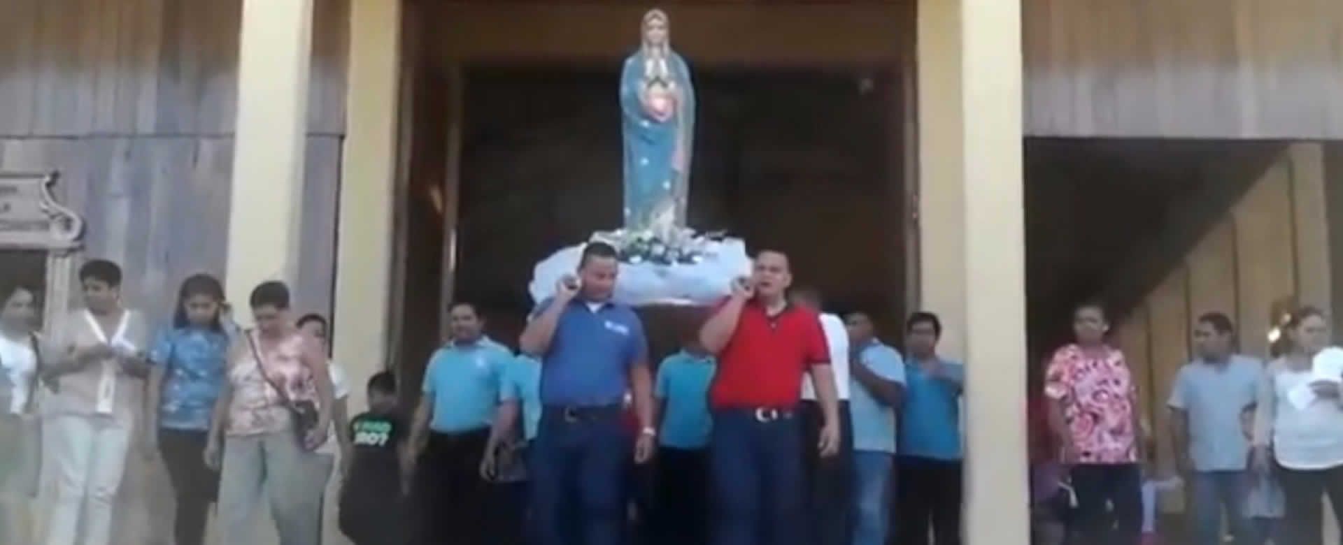 Juigalpa celebra el cuarto día de la novena a la Inmaculada Concepción de María