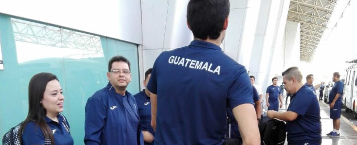 Deportistas guatemaltecos llegan a Nicaragua para Juegos Centroamericanos