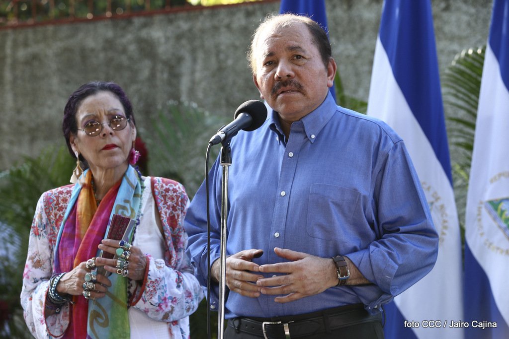 Daniel y Rosario envían mensaje de solidaridad al Presidente Juan Orlando Hernández