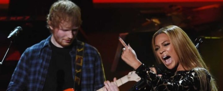 Ed Sheeran y Beyoncé juntan sus voces y arrasan en YouTube