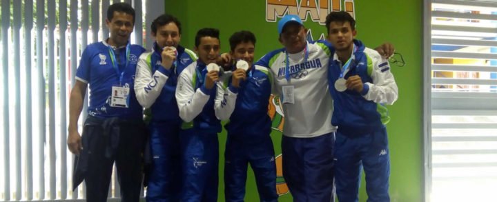 Nicaragua obtiene plata en Esgrima Florete, Masculino