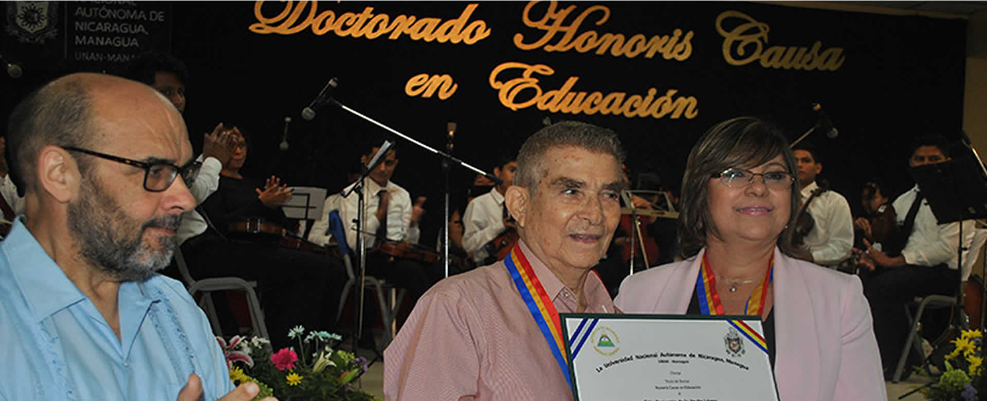UNAN- Managua otorga Honoris Causa en Educación a artistas nacionales