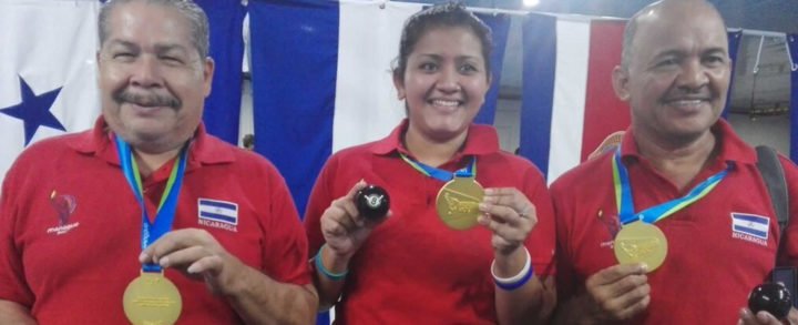 Billar le brinda tres oros y una plata a Nicaragua