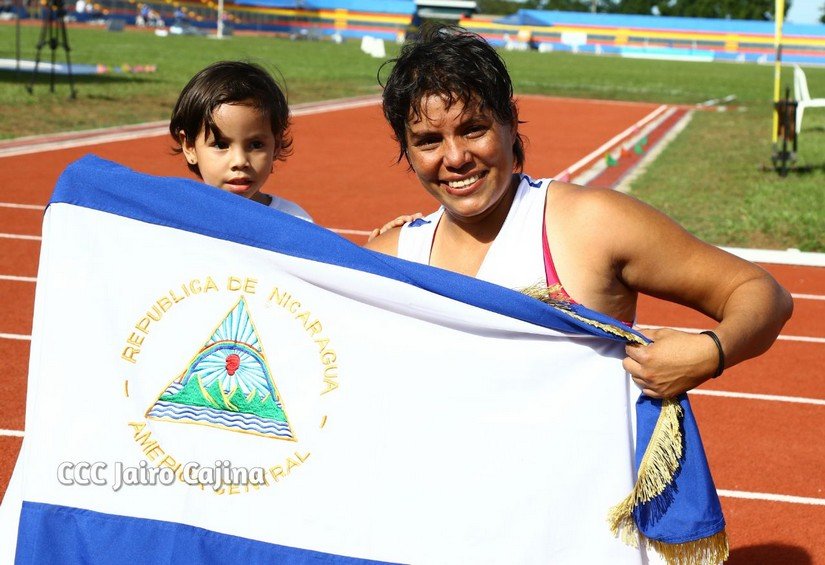 La nicaragüense Dalila Rugama se alzó con medalla de oro en lanzamiento de jabalina