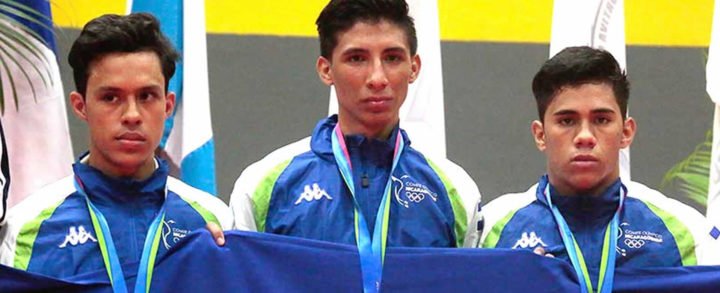 Nicaragua obtuvo medallas de bronce en modalidad Kata