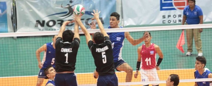 Nicaragua cayó ante la Selección de Voleibol Masculina de El Salvador