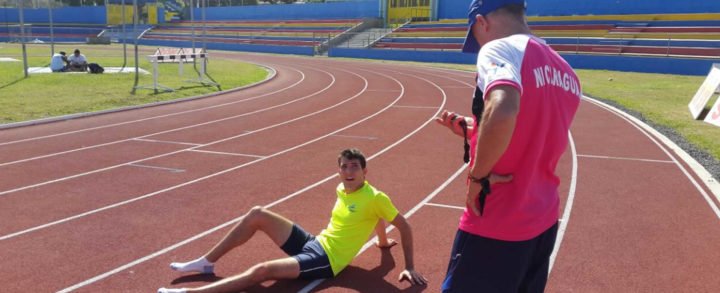 Gabriel Cuadra se prepara para su prueba y clasificación a los Juegos Paracentroamericano