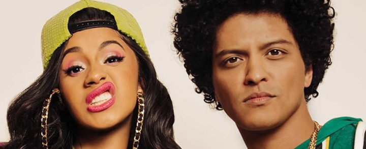Relanzamiento de "Finesse" de Bruno Mars y rapera Cardi B. top#1