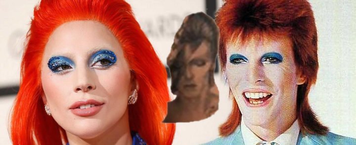 Lady Gaga recuerda en carne propia la memoria del cantante británico David Bowie