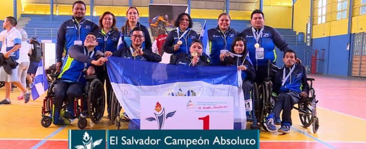 El Salvador campeón absoluto de Boccia en los Juegos Paralímpicos, Managua 2018